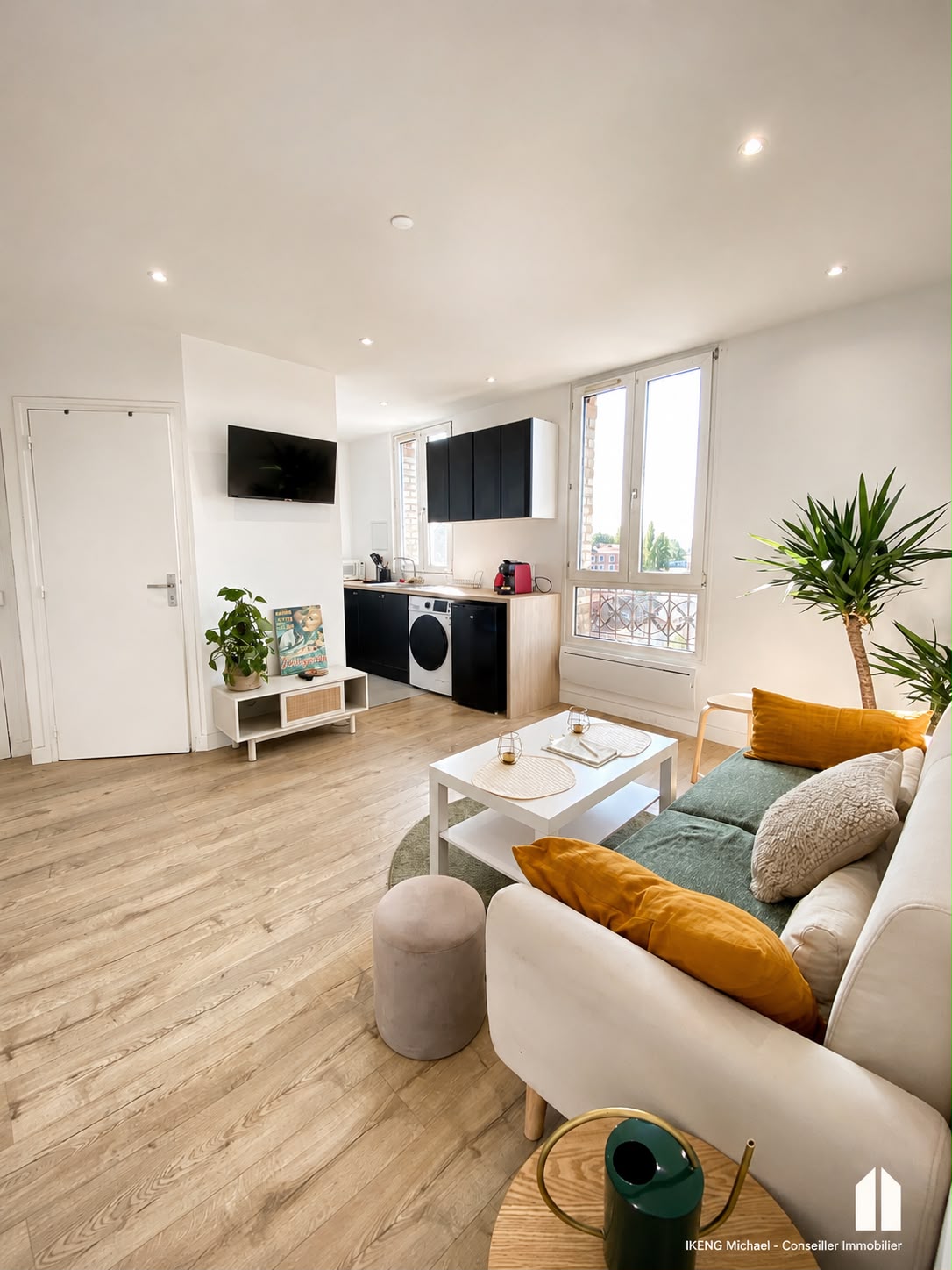 Studio rénové clé en main — projet immobilier vente accompagné par Michael IKENG à Paris Est